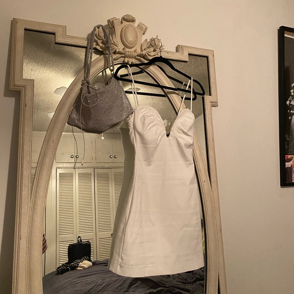 Zara white dress NWT - Picture 8 of 9